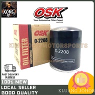 OSK OIL FILTER O-2208 HINO/UD ENGINES SERIES J07E-T J07C-T J05E-T OIL FILTER 15607-2200 PENAPIS MINY