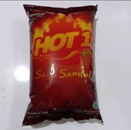 Saus Sambal HOT1 1kg - Saos HOT 1 1 kg - Saus HOT 1 BANTAL 1000gram