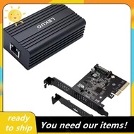 10G Ethernet Lan Adapter USB 10G Ethernet Dongle Ethernet Adapter