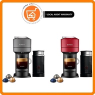 Nespresso Vertuo Next Coffee Machine with Aeroccino Bundle - FREE $10 COFFEE VOUCHER + Capsules