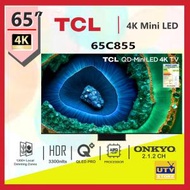 TCL - 65" 吋 QD-Mini LED 極致電視 4K Google TV TCL 65C855