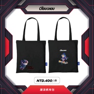 [Zhou Classmates] Trendy Canvas Bag Wenqing Large Capacity Tote Unisex Shopping Korean Style Versati