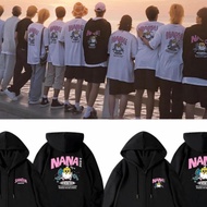 Nana Tour Seventeen Hoodie Zipper Unisex Black Hoodie Zipper Seventeen Nana Tour premium Hoodie Zipp