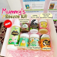 💥PROMO💥 Mummy's Rescue Kit. (Garlic balm, Ginger balm,, Turmeric, Neem, Bidara, Lemon Soap)  Baby Gift Set
