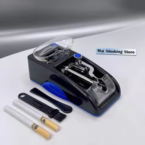 Electric Cigarette Rolling Machine Automatic Tobacco Winder Raw Grass Injector Roller Cigarette Devi