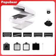 Vegetable Chopper 14-in-1 Kit Stainless Steel Onion Chopper with Container Veggie Cutter Kitchen Ess