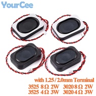 2pcs/1pc 3525 3020 4 ohm 3w 8 ohm 2W Speaker 3525 2030 Cavity 4Ω 8Ω 3W Bluetooth-compatible Audio Sp