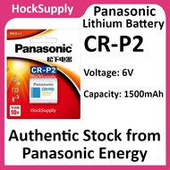 Panasonic CR-P2 CRP2 Battery Lithium Camera 6V (CR-P2CH/1B)[Authentic]