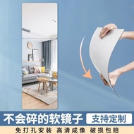 BW-6 Lanqi European Soft Mirror Wall Self-Adhesive Acrylic Dressing Mirror Household Mirror Wall Sticker Bathroom Dressi