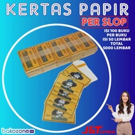 (BZONE) KERTAS PAPIR MANIS PER SLOP (100 BUKU)