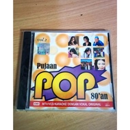 Pujaan Pop 80an MTV VCD Karaoke Original Vokal Black Dog Bone Sweet September Fauziah Latiff Carefre