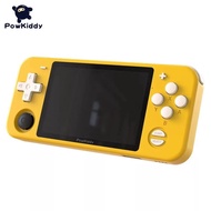POWKIDDY RGB10คอนโซลเกมแบบพกพาระบบโอเพนซอร์สชิป RK3326 IPS จอ HD 3D โยกเกมย้อนยุค3.5นิ้ว