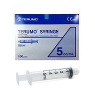 Terumo Syringe 5mL Luer Lock / Luer Slip - 100’s