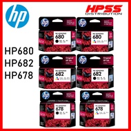 HP 682 HP 680  HP 678 COMBO OR SINGLE PACK INK CARTRIDGE. 2135 2676 E410 E510 2132