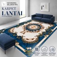 Persian Pattern Polyester Floor Rug 1.4x2M