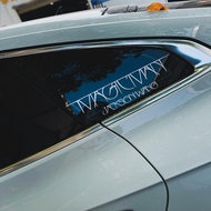 [Send Within 2 Days] TEAMWANG Akase Sticker GOT7 Ahgase logo Waterproof Car