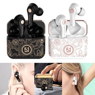 [lzdxwcke3pu] True Earbuds 5.0 with Charging Case IPX5 Sweat Proof Waterproof TWS Stereo in-Ear Buil