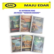 NOTEBOOK RING A5 200PAGES HW-210148