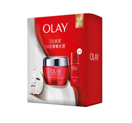 OLAY-彈潤緊致套裝[新生高效緊緻護膚霜50g + 面膜 2片 + 精華水18ml x 2支]-9054[平行進口]