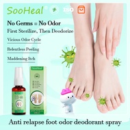 【SooHeal】Bau kaki foot spray ubat kulat air kaki foot deodorant spray Quickly relieve itching and ki