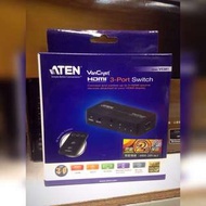 ［週邊］ATEN 3埠 HDMI 影音切換器 (VS381)