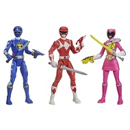 Power Rangers Beast Morphers Special Episode 3-Pack Action Figure Toys Dino Thunder Blue Ranger, Mig