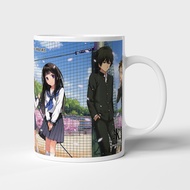 Anime drinking cup, HYOUKA printed cup - Model 1. Accept printing on request