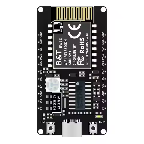 BTLIFE-BW16 AI-Thinker Kit-RTL8720DN Wifi And Bluetooth 5.0 Module For Smart Home, Iot Projects For