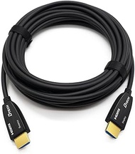DTech 10 Meter Fiber Optic HDMI Cable 4K 60Hz 18Gbps HDR 444 422 420 Sub-Sampling High Speed in-Wall