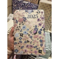 FLYING TIGER FTC FLOWER DIARY DAILY AGENDA 2025 SCHEDULE BOOK A5