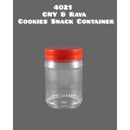 4021 Red Cap | CNY & Raya Cookies & Snack Container | Festive Packaging Box | Suitable for CNY Pinea