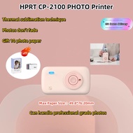 HPRT CP2100 Mini Photo Printer Portable Mini Color HD, Bluetooth Wireless Connection, Travel photo p