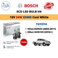 BOSCH Eco H4 LED Headlamp Bulb Cool White (2pcs) 12V 24W for Toyota Hilux KUN25 (2004-2011) / Hilux 