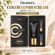 DEOPROCE] Color Combo CC Cream SPF50+ PA+++ 40g + 2 Mini Samples | Korean CC Cream From Korea