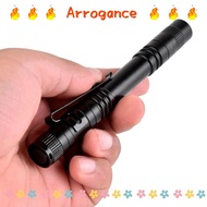 ARROGANCED LED Flashlight, Waterproof Portable Pen Shape Flashlight, Useful Pen Clip Lighting Tool M