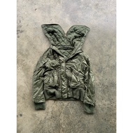 Moussy Faux Fur Military N-2B Double Zip Utility Jacket