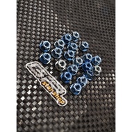 M6 HOLE TITANIUM NUT 10 thread M6 screw