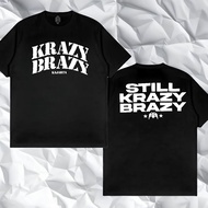 Krazy Brazy Vintage T-shirt Still Krazy Brazy Viral Men's T-shirt CottonWanita 24s