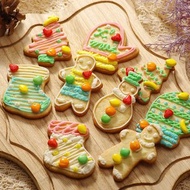 【LS手作甜點x藍帶主廚】糖霜手繪餅乾 (12入) (聖誕限定)