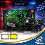 20W Mini Driving Light High/Low Light LED Auxiliary Lamp Motorcycle V5