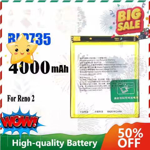 SWZY NEW BLP737 BLP735 BLP717 High Quality Battery for OPPO RENO 2Z Reno2F BLP737 BLP735 Reno 2 BLP7