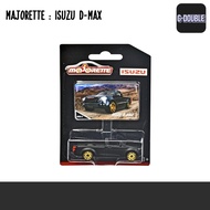 Majorette Isuzu d-max รถเหล็ก ขนาด 1/64 อีซูซุ ดีแมคซ์ สีขาว ดำ น้ำเงิน ธงไทย แดง kerry โมเดลรถยนต์ รถตอนเดียว