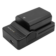 ProMaster Compatible with Sony, Battery/USB Charger Kit for NP-FZ100