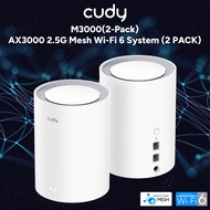 Cudy M3000 - AX3000 2.5G Mesh Wi-Fi 6 System (2 PACK)