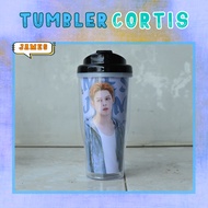 Tumbler Cortis Bonus 25 Photocard Cortis Unofficial Buatan Fans Kpop Idol