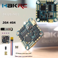 HAKRC F4126 F411 Flight Controller BLHeli_S 20A 40A 4in1 ESC AIO 2-6S OSD Dshot300 for RC FPV Racing