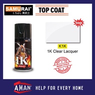 Samurai Paint K1K 1K Clear Lacquer MC Clear K1KT Spray Paint 300ml