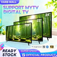Digital TV 19 inch TV 19"/22"/24"/32"/43" Television Support MYTV 4K UHD LED Dolby Sound CVBS/AUDIO