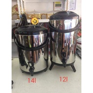 Beverage cooler/ cold hot water dispenser