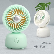 Cute pet ear mini fan, USB rechargeable desktop small electric fan, portable desktop mini fan